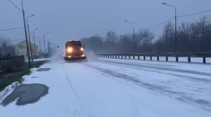 Шесть районов Кубани засыпало снегом